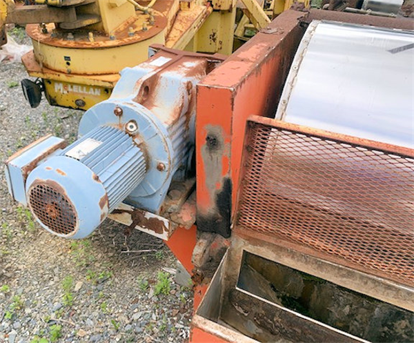 2 Units - Eriez Magnetics Magnetic Drum Separator, 36" Diameter X 96" Face)